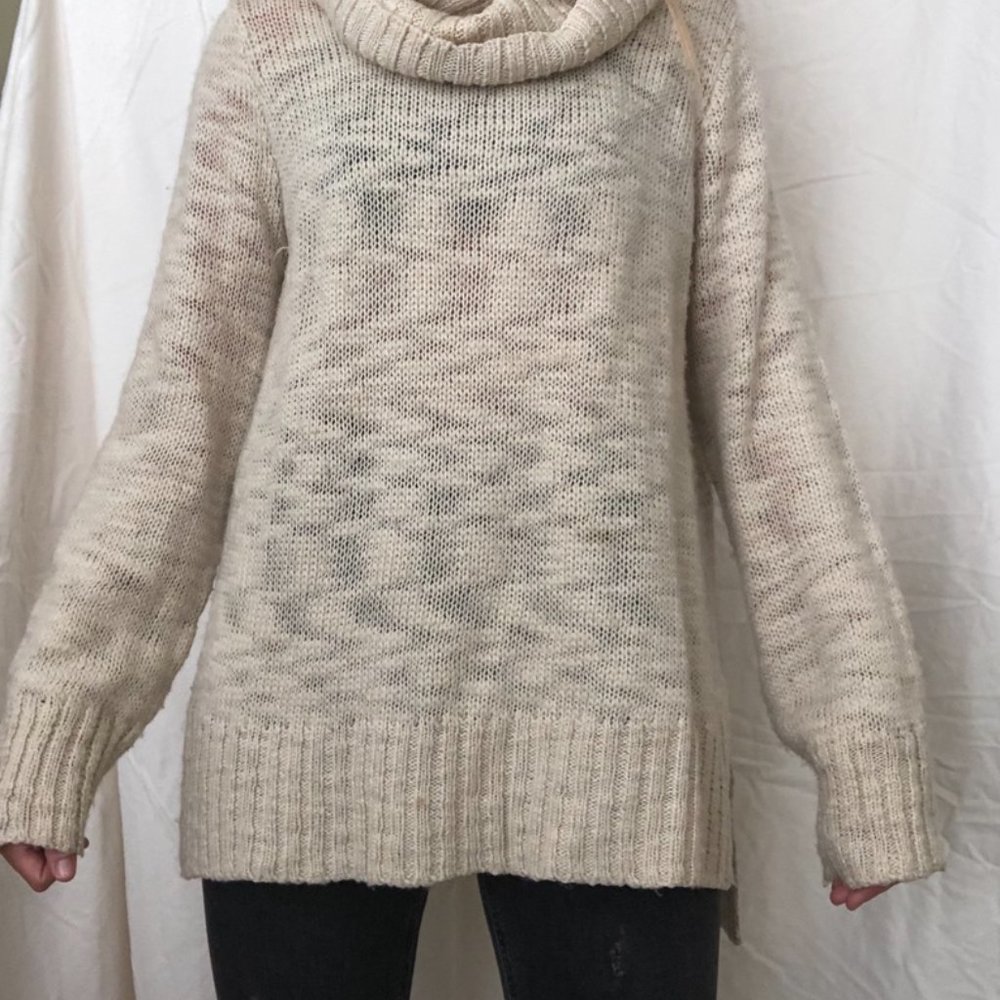 Cream sweater